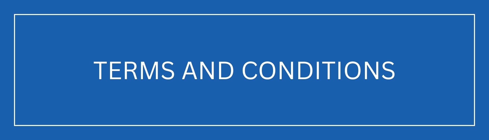 Terms and Conditions